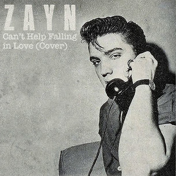 ZAYN Can&#039;t Help Falling in Love cover artwork
