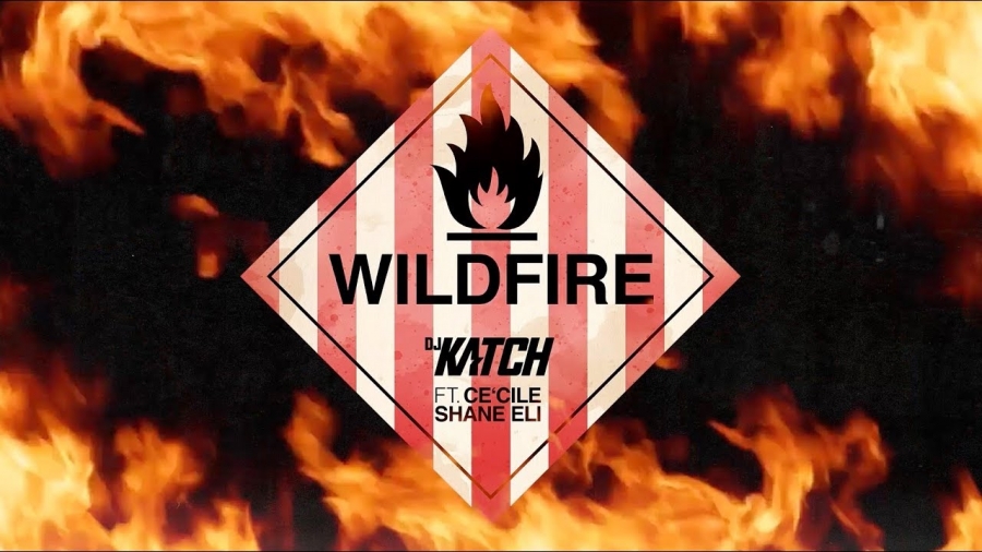 DJ Katch featuring Ce&#039;Cile & Shane Eli — Wildfire cover artwork