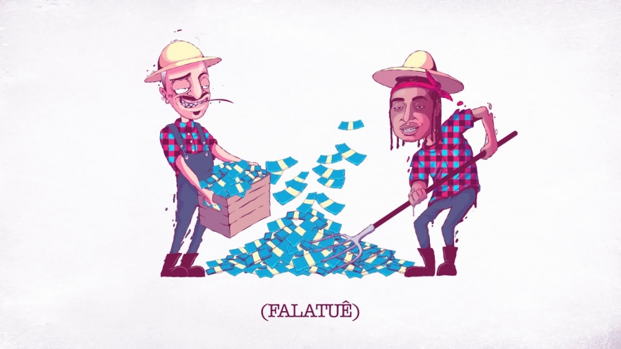 Falatuzetrê featuring Matuê — Fazendeiro cover artwork