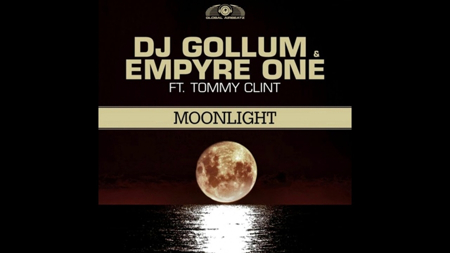 DJ Gollum & Empyre One featuring Tommy Clint — Moonlight (Hands Up Mix) cover artwork