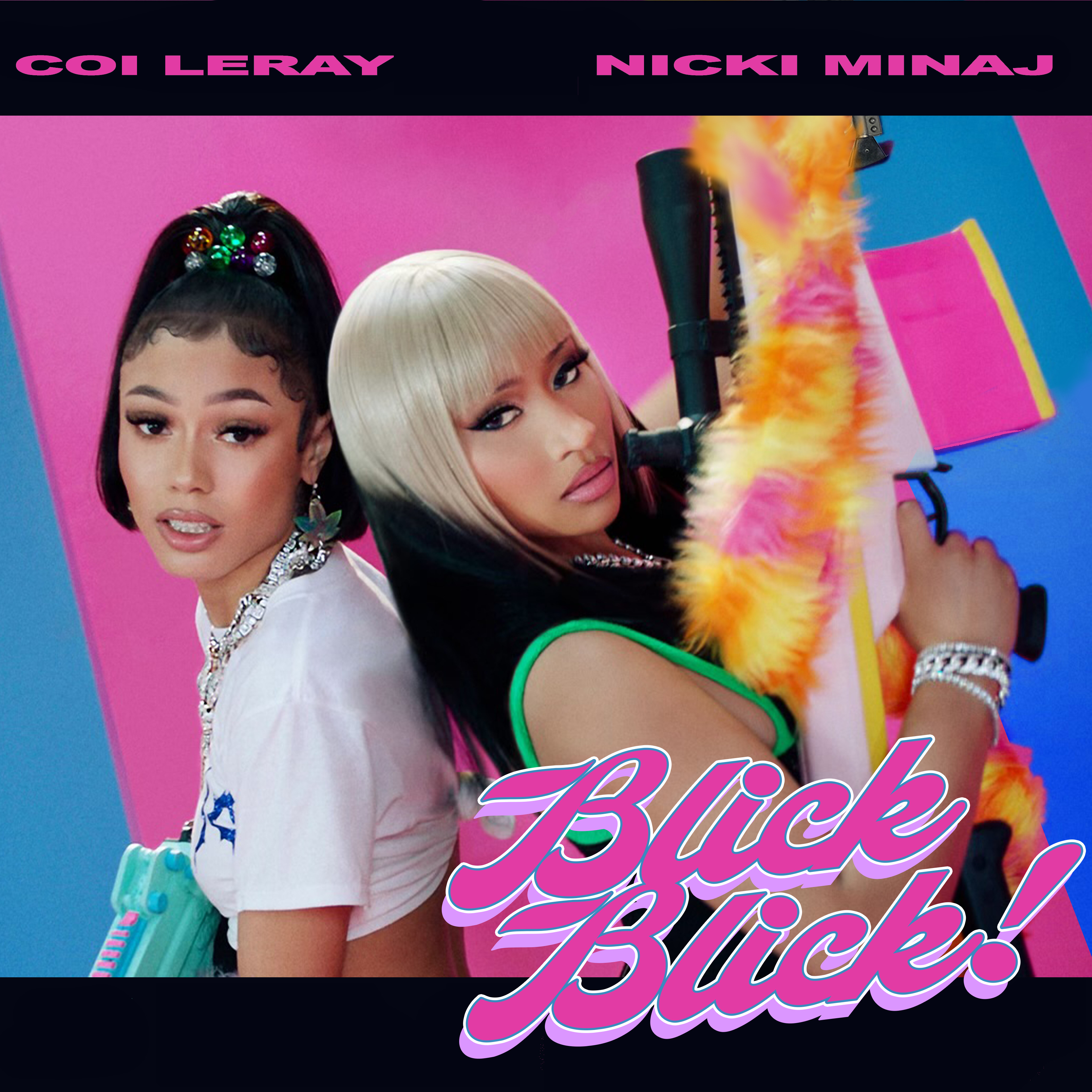 Coi Leray ft. featuring Nicki Minaj Blick Blick cover artwork