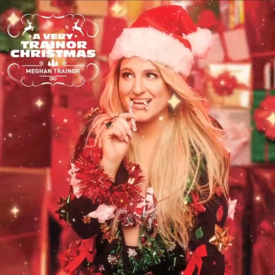 Meghan Trainor featuring Seth MacFarlane — White Christmas cover artwork