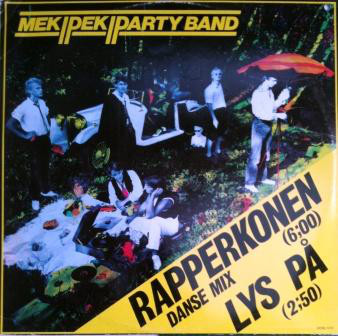Mek Pek Party Band Rapperkonen cover artwork