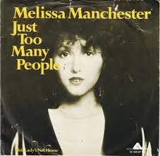 Melissa Manchester Just Too Many People cover artwork