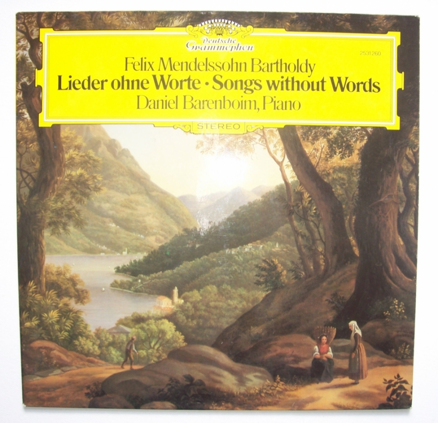 Felix Mendelssohn Bartholdy — Lieder ohne Worte - Songs without Words cover artwork
