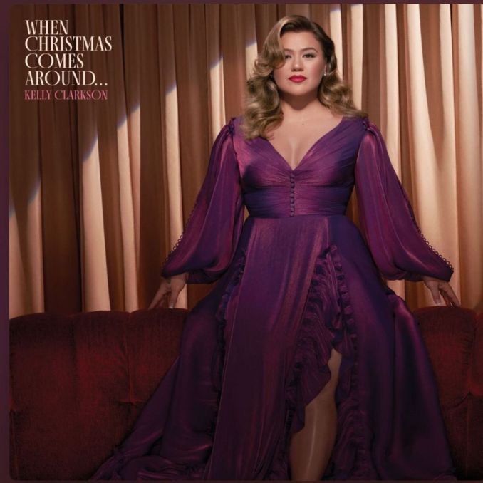 Kelly Clarkson Merry Christmas Baby cover artwork