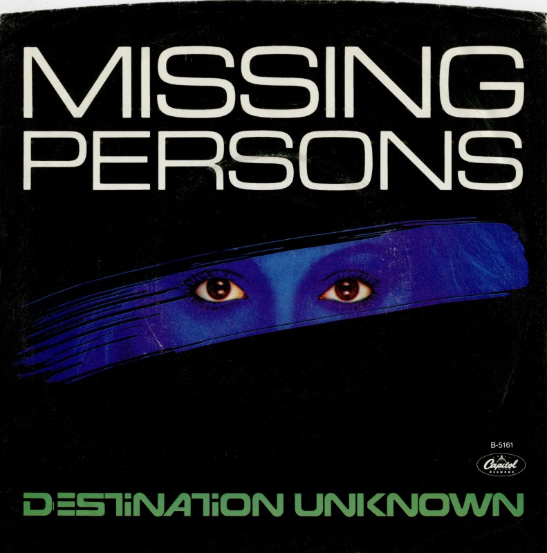 Missing Persons — Destination Unknown cover artwork