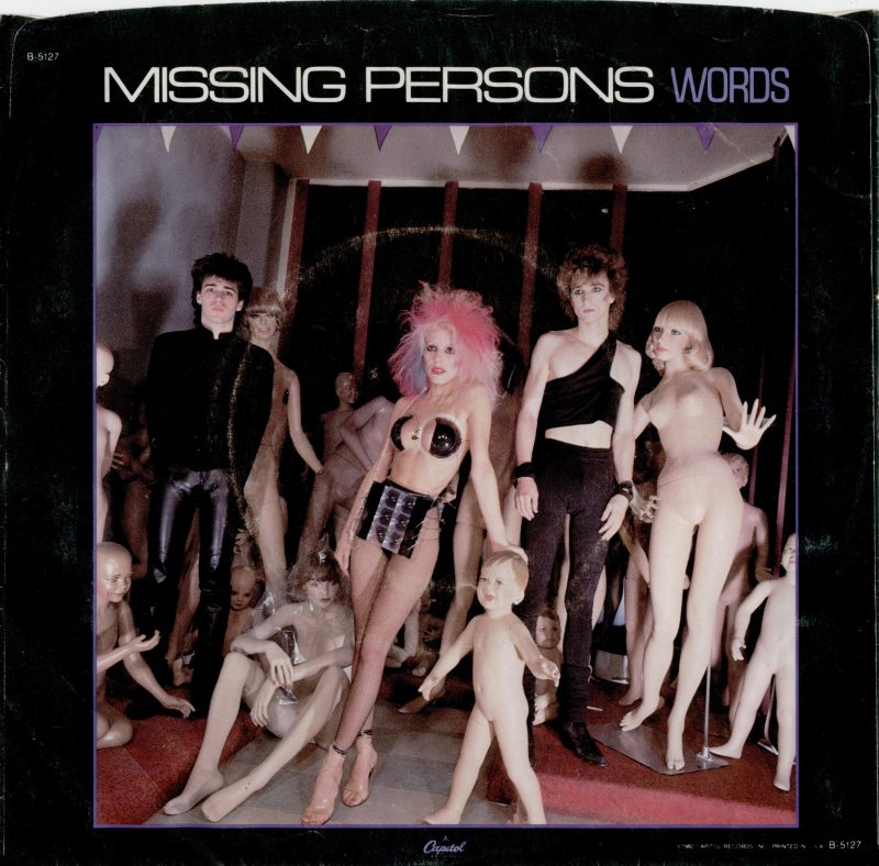 Missing Persons — Words cover artwork