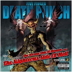 Five Finger Death Punch The Wrong Side of Heaven and the Righteous Side of Hell, Vol. 2 cover artwork