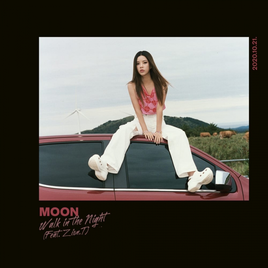 Moon Sujin (MOON) featuring Zion.T — Walk In The Night cover artwork