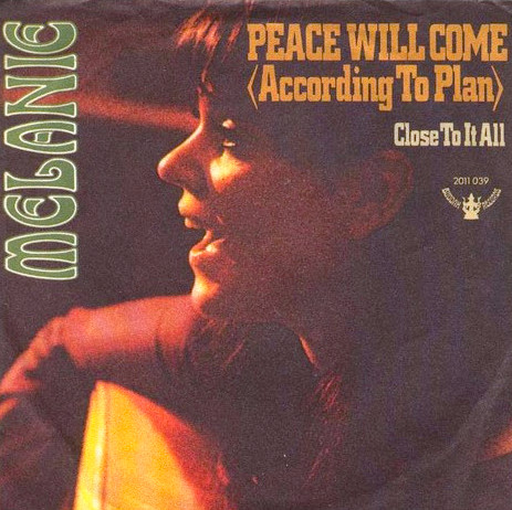 Melanie — Peace Will Come (According To Plan) cover artwork