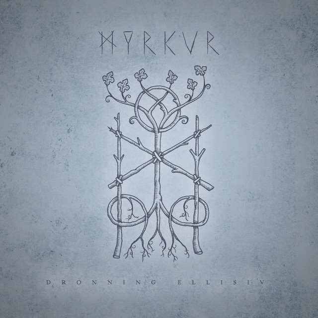 Myrkur — Dronning Ellisiv cover artwork