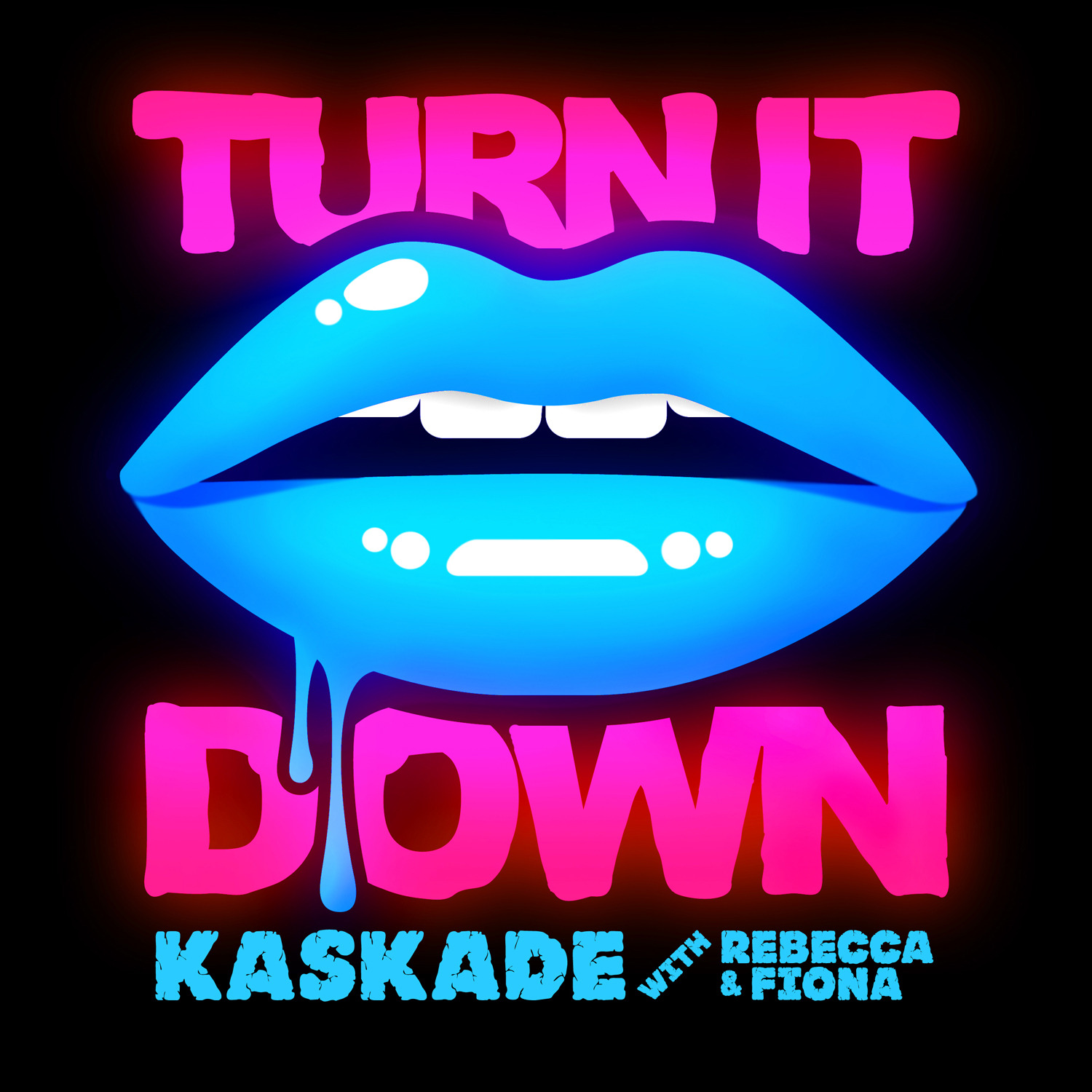 Kaskade & Rebecca &amp; Fiona — Turn It Down cover artwork