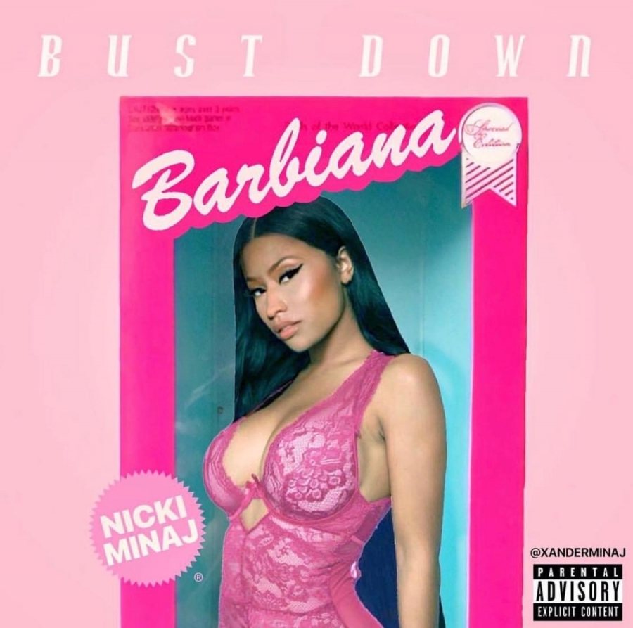 Nicki Minaj Bust Down Barbiana cover artwork