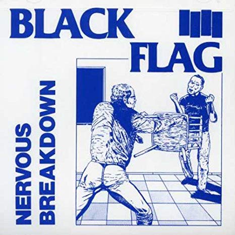 Black Flag Nervous Breakdown (EP) cover artwork