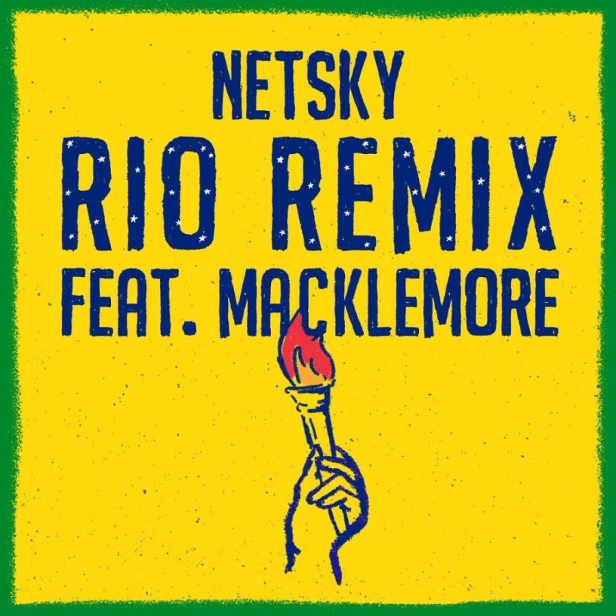 Netsky ft. featuring Macklemore & Digital Farm Animals Rio cover artwork