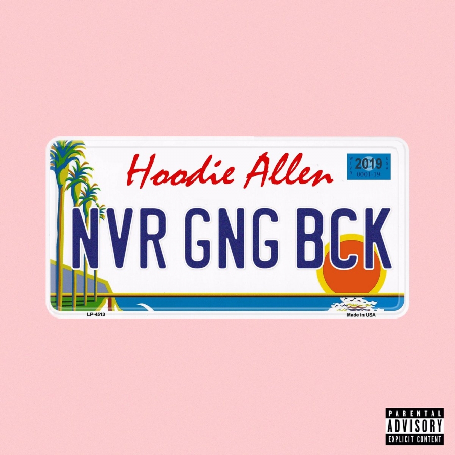 Hoodie Allen Never Going Back cover artwork