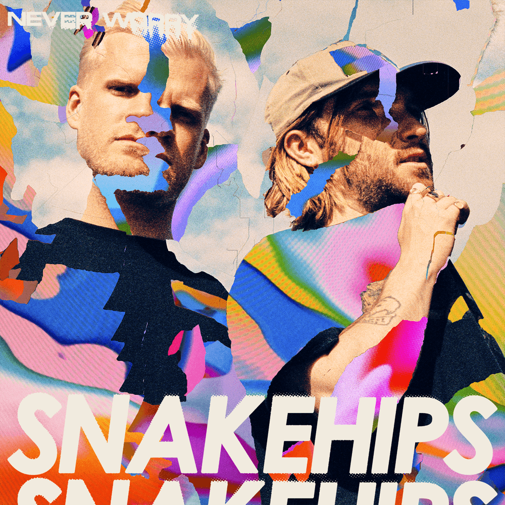 Snakehips — never worry cover artwork
