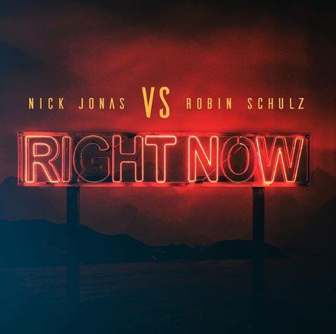 Nick Jonas & Robin Schulz — Right Now cover artwork