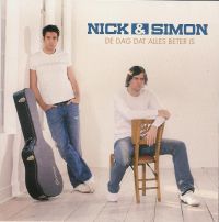 Nick &amp; Simon — De Dag Dat Alles Beter Is cover artwork