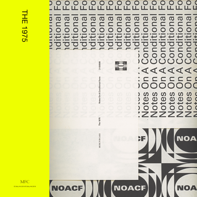The 1975 — Notes On A Conditional Form cover artwork