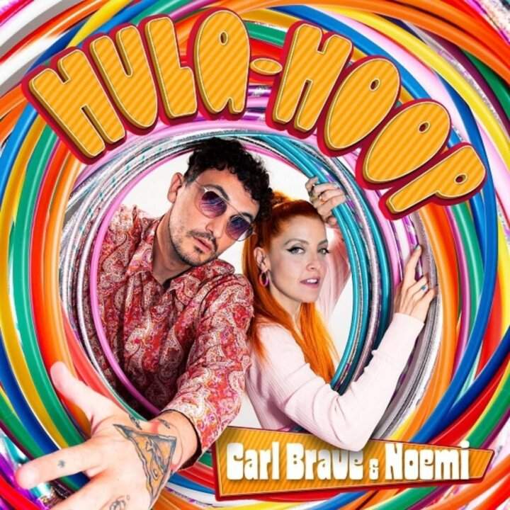Carl Brave & Noemi — HULA-HOOP cover artwork