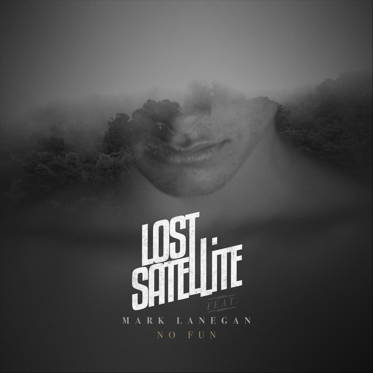 Lost Satellite featuring Mark Lanegan — No Fun cover artwork