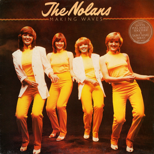 The Nolans — Don&#039;t Make Waves cover artwork