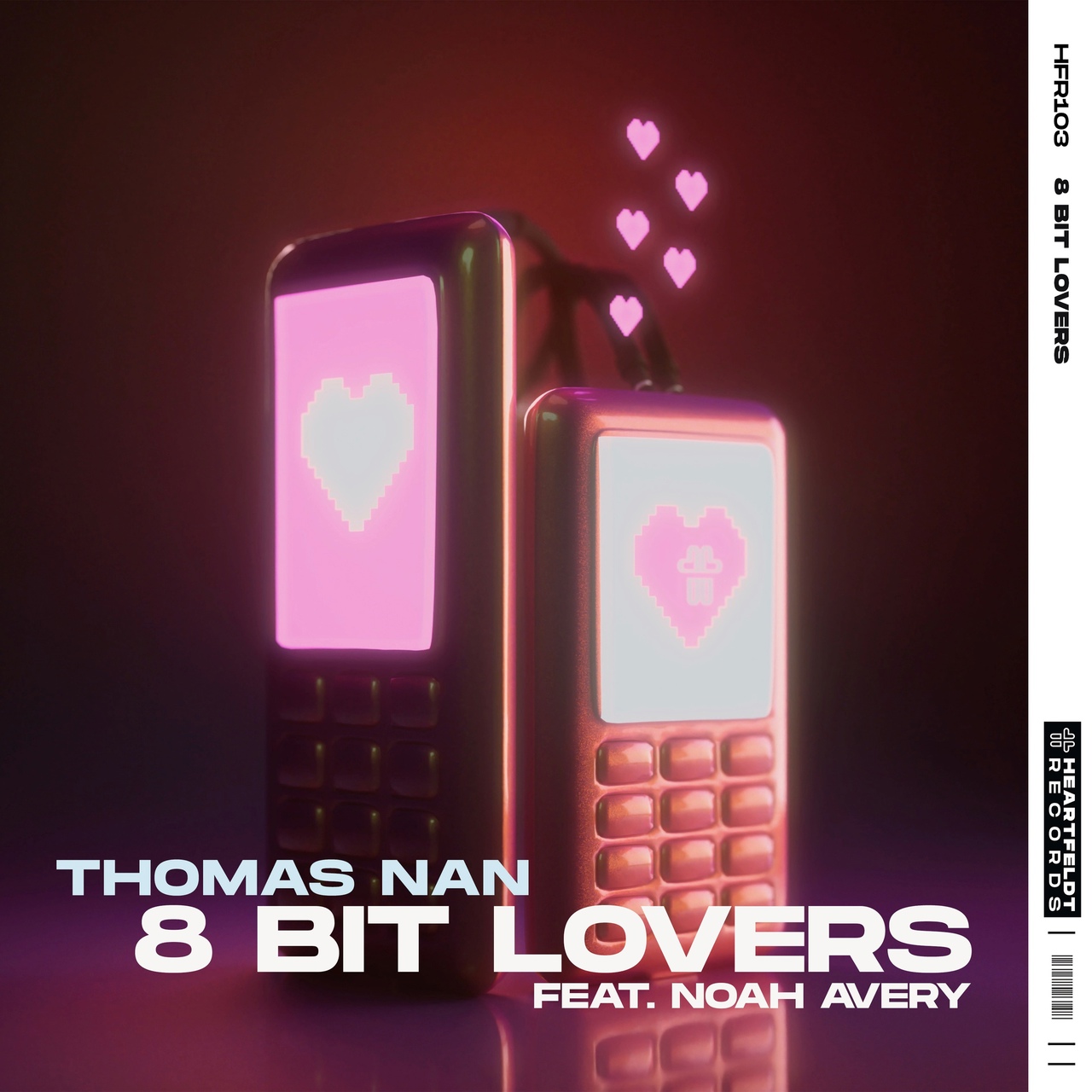 Thomas Nan featuring Noah Avery — 8 Bit Lovers cover artwork