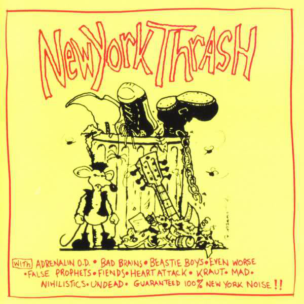  New York Thrash cover artwork
