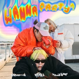 IMERIKA featuring Andreyun & Hanne Mjøen — WANNA PARTY? cover artwork