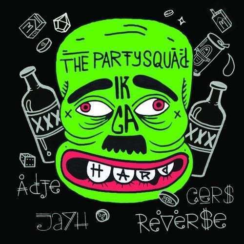 The Partysquad featuring Gers Pardoel, Adonis, & Jayh — Ik Ga Hard cover artwork