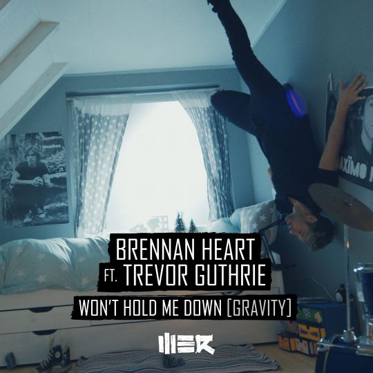 Brennan Heart featuring Trevor Guthrie — Won&#039;t Hold Me Down (Gravity) cover artwork