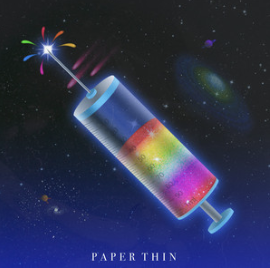 J.V. — Paper Thin cover artwork