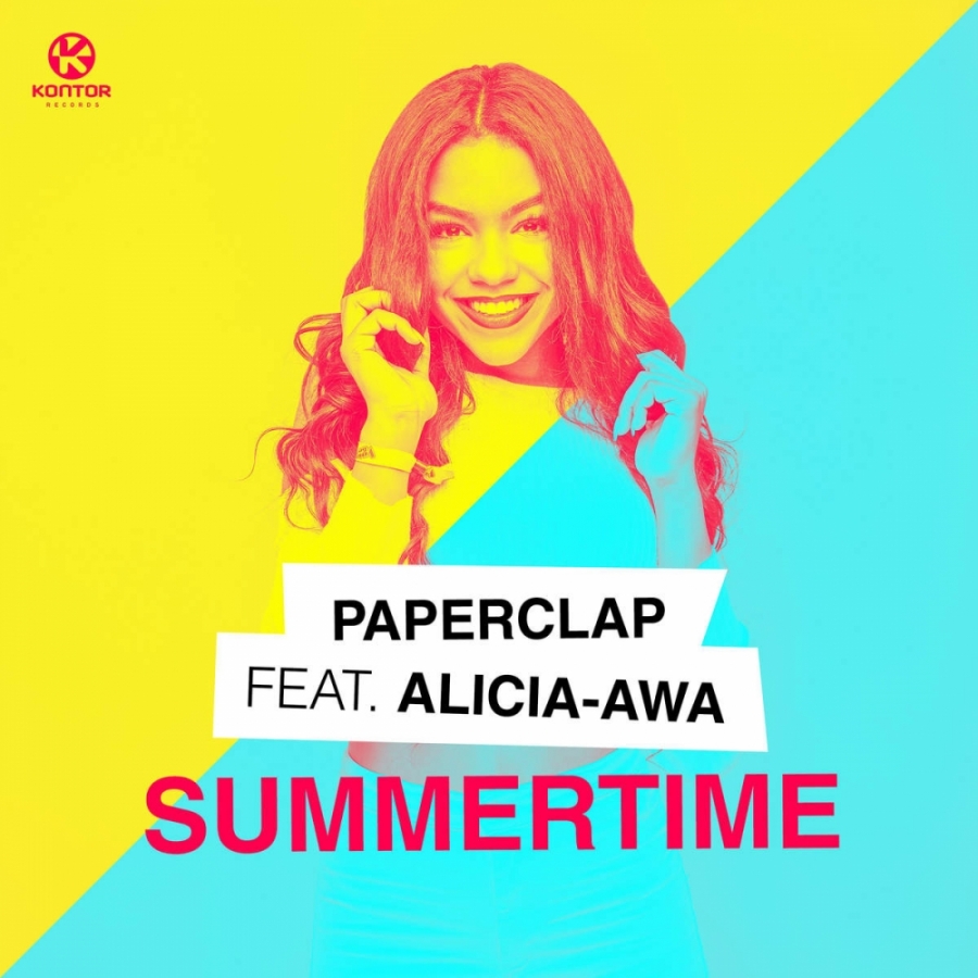 PaperClap featuring Alicia-Awa — Summertime cover artwork