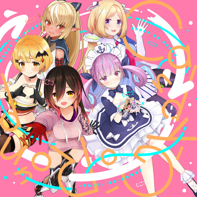 hololive IDOL PROJECT — Candy-Go-Round cover artwork
