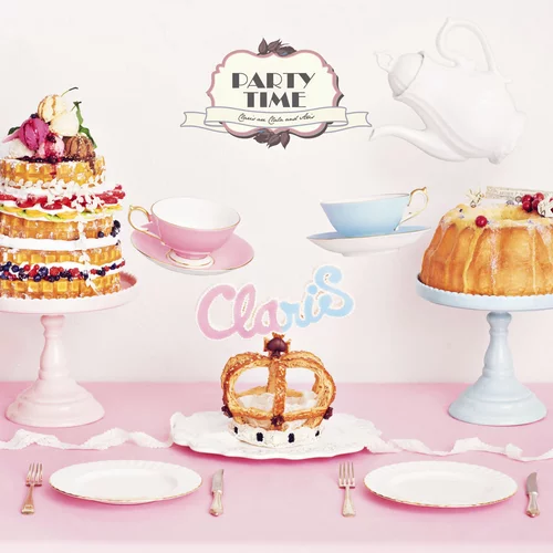 ClariS PARTY TIME cover artwork