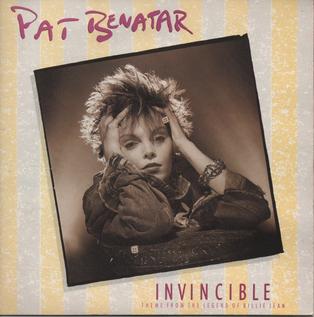Pat Benatar — Invincible cover artwork