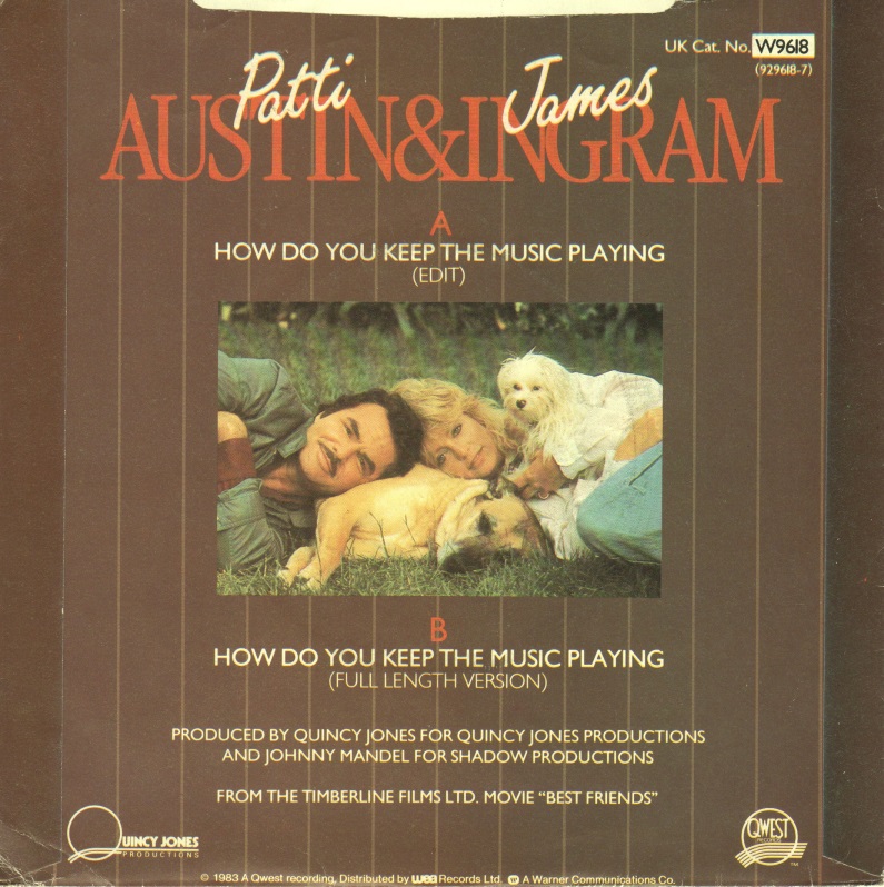 James Ingram & Patti Austin — How Do You Keep the Music Playing? cover artwork