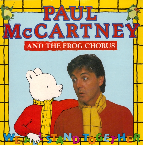 Paul McCartney featuring The Frog Chorus — We All Stand Together cover artwork