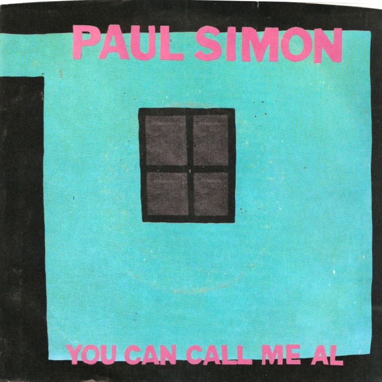 Paul Simon You Can Call Me Al cover artwork