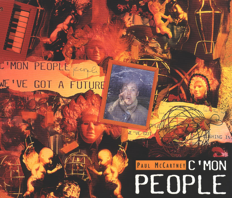 Paul McCartney C&#039;mon People cover artwork