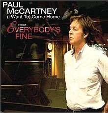 Paul McCartney (I Want to) Come Home cover artwork