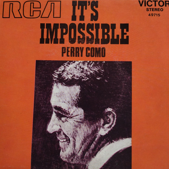 Perry Como — It&#039;s Impossible cover artwork