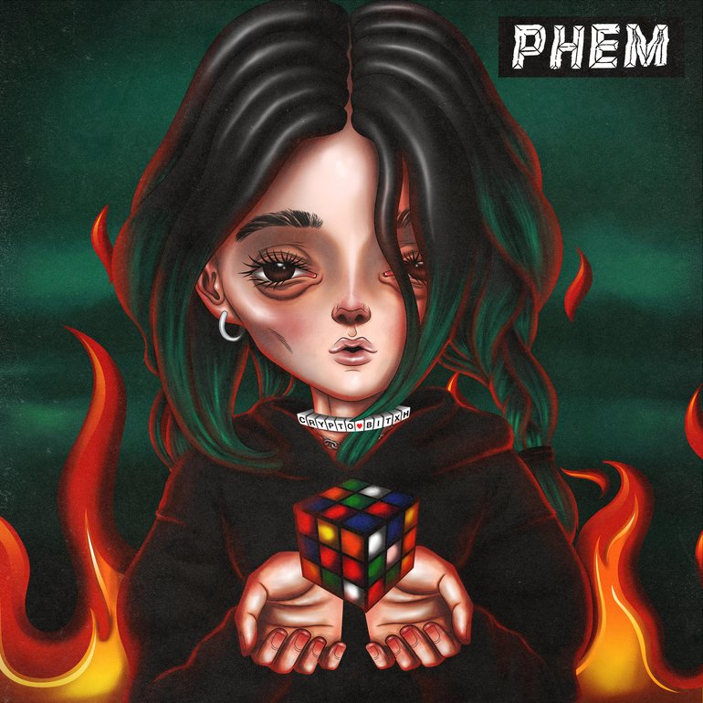 PHEM — crypto bitxh cover artwork