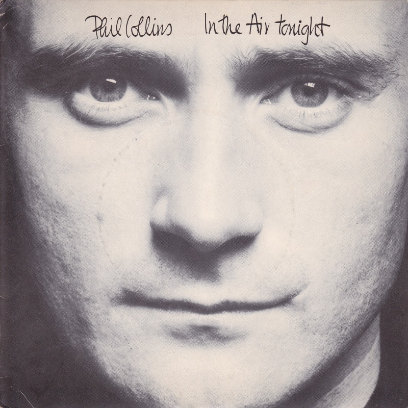 Phil Collins In the Air Tonight cover artwork