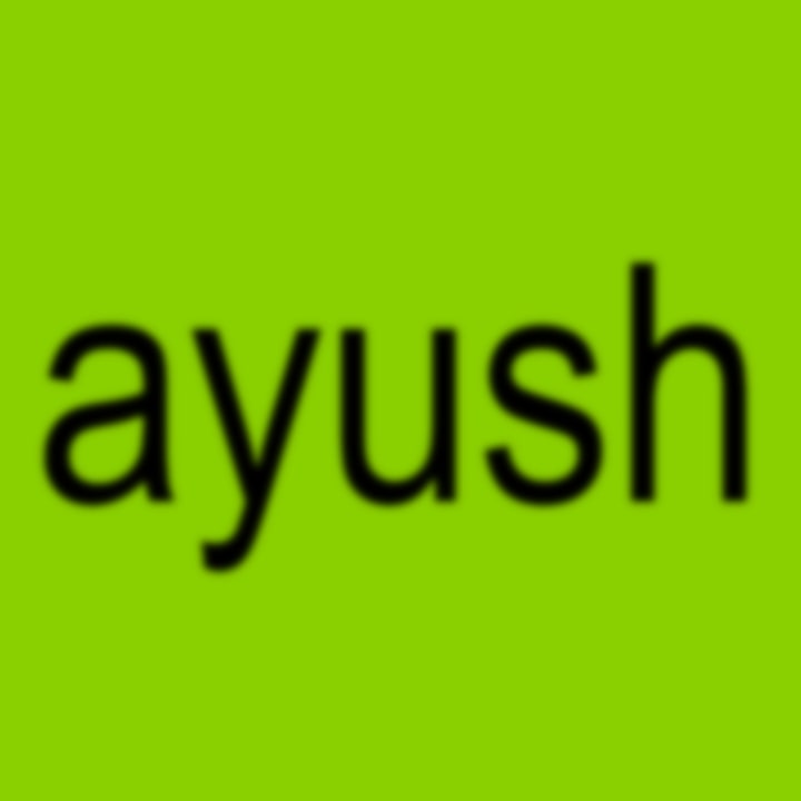 ayush.me avatar