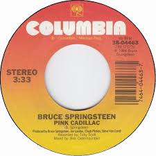 Bruce Springsteen — Pink Cadillac cover artwork