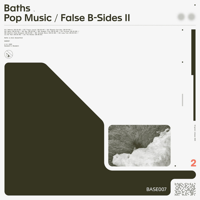 Baths Pop Music / False B-Sides II cover artwork