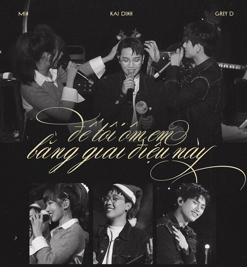 Kai Đinh featuring Min & GREY D — để tôi ôm em bằng giai điệu này cover artwork